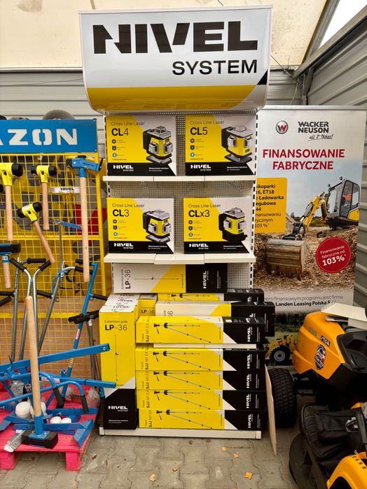 NIVEL SYSTEM Laser krzyżowy CL5V Fiolet nowy gwarancja fv