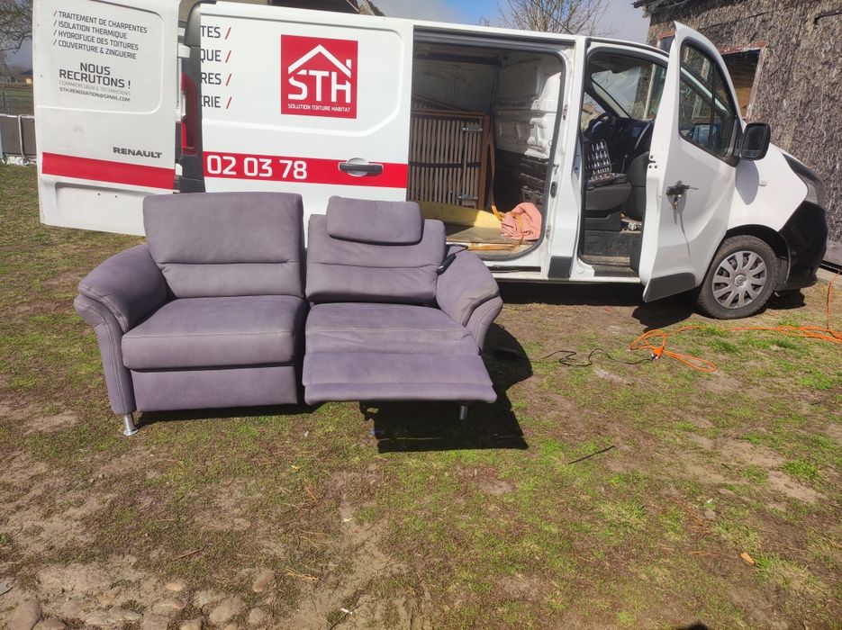 Sofa z funkcją relaks