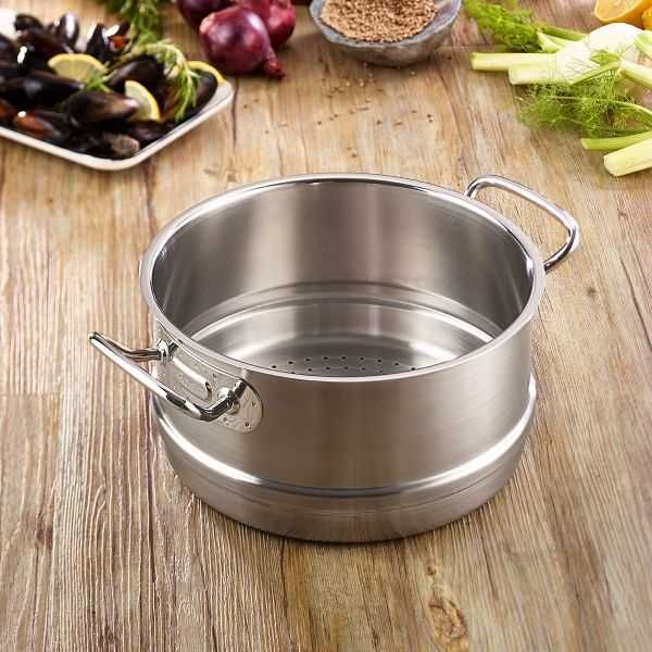 Garnek do gotowania na parze Fissler  24 cm