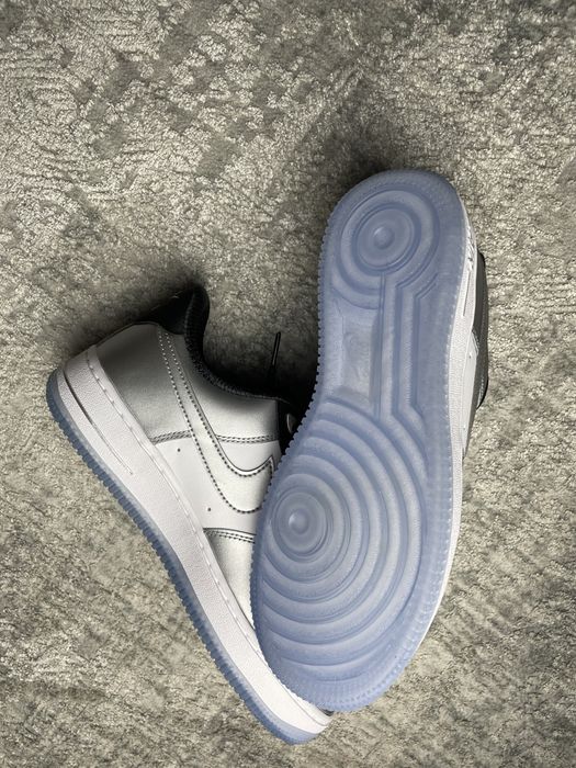 Nike Air Force 1 Low Metalic Silver 38.5 *NOWE*