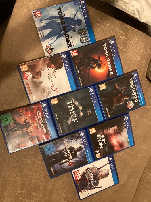 PS4, PlayStation 4 + 9 GIER