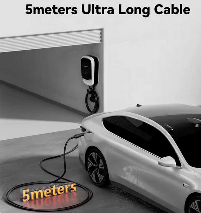 Wallbox Carregador - 7 kw - 32 A - APP e Cartões - Eletricos Hibridos
