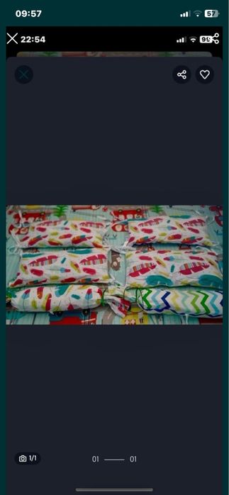 Бортики на детскую кроватку