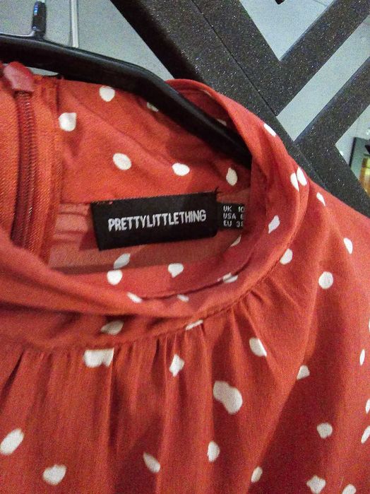 sukienka mini czerwona SM