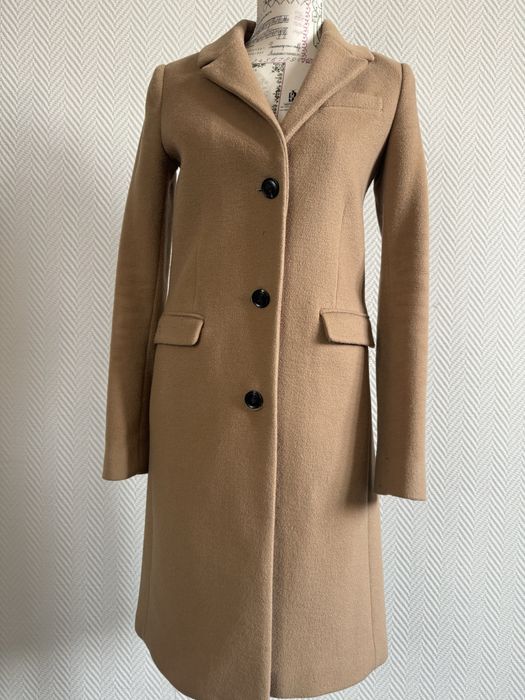 Wełniany płaszcz Calvin Klein