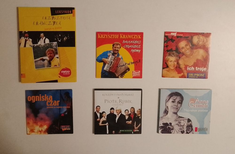 Gry pc, filmy DVD, płyty CD