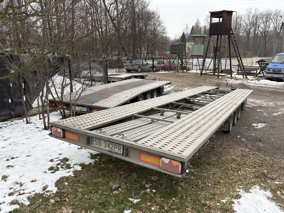 Przyczepa laweta 8.5m DMC 3.5t Niewiadow