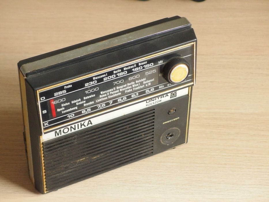 1979 Radioodbiornik UNITRA Monika MOT-722-2 Rzeszów