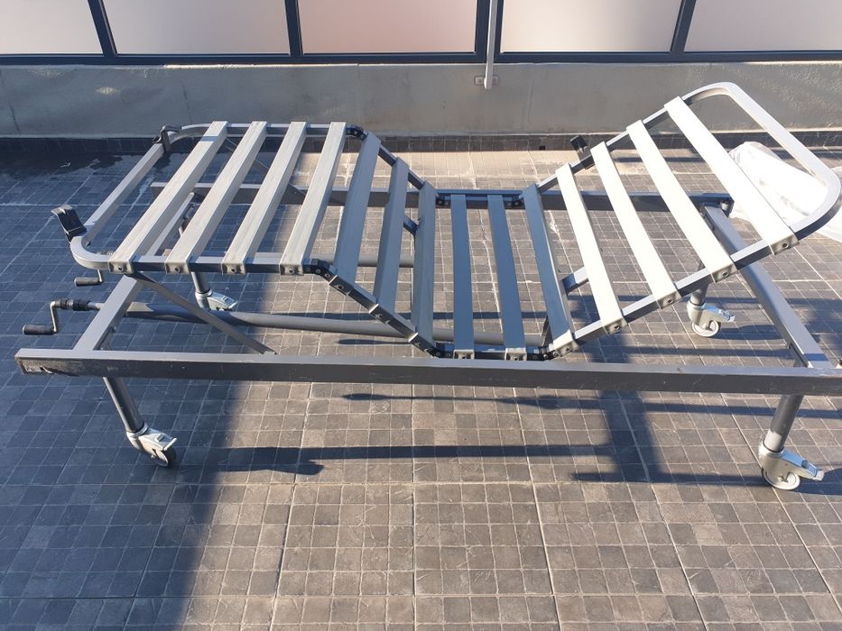 Cama articulada manual com colchão