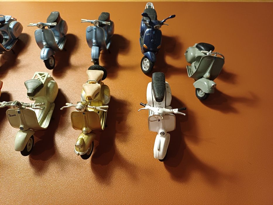 Coleção miniatura Vespa