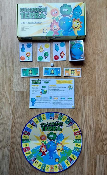 Jogo tabuleiro Guardiões da Terra