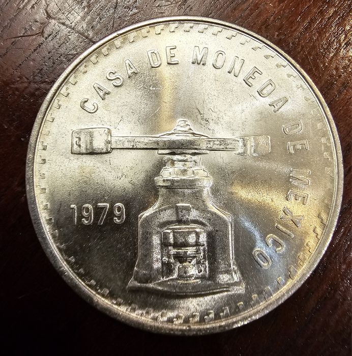 Stara moneta Meksyk 1979 Waga Onza