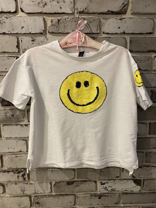 Tshirt Smile biały