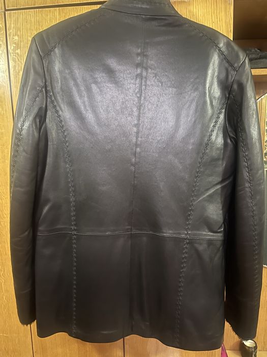 Продам чоловічу шкіряну куртку, дублянку