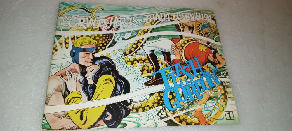 banda desenhada raríssima de flash gondon de 1978