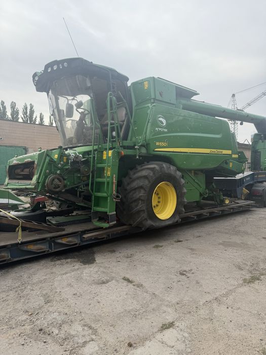 Розборка комбайнів John Deere W650 Джон дир