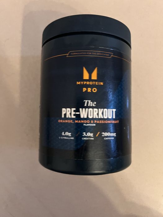 Przedtreningowka myprotein
