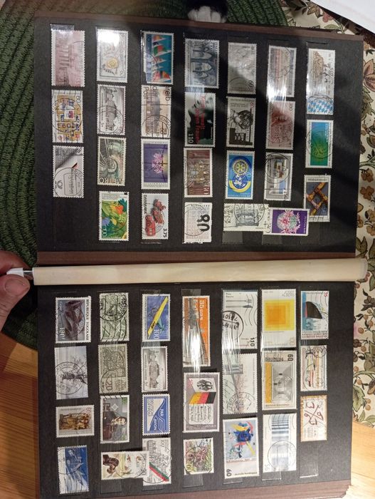 Klaser ze znaczkami - zagraniczne