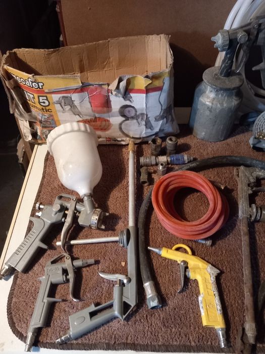 Pistolas de pintura etc