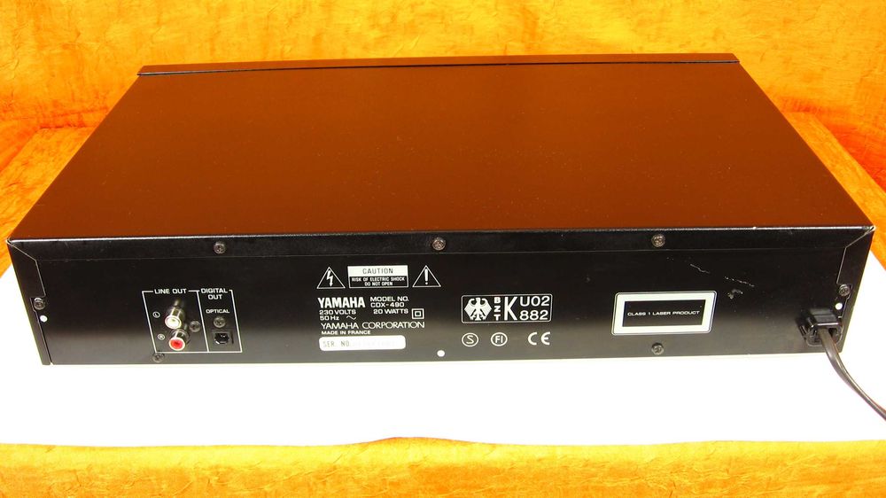 YAMAHA cdx-490 japoński ODTWARZACZ CD Odczyt super wyjście optyczne
