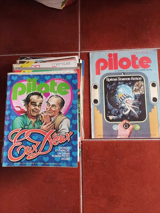 40 Revistas Pilote  (ver descrição)