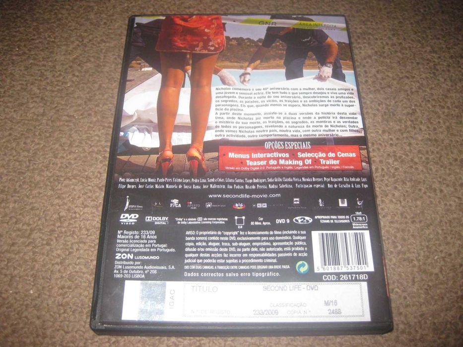 DVD "Second Life" com Lúcia Moniz