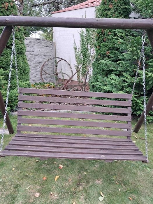 Ławka do huśtawki ogrodowej
