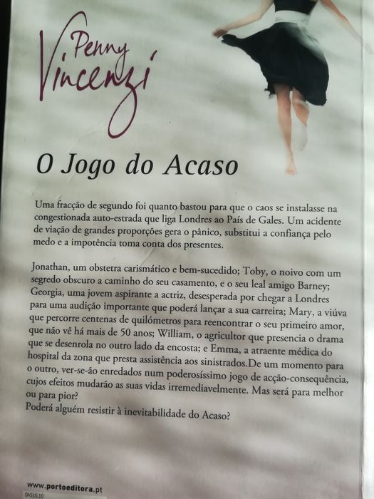 O jogo do acaso _ Penny Vincenzi
