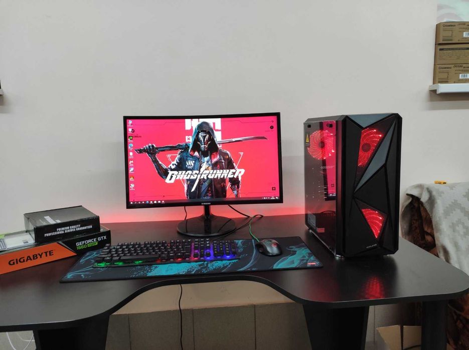 Игровой Компютер ПК i7, GTX 1660 Super 6GB GDDR6, 16GB RAM, SSD 512GB