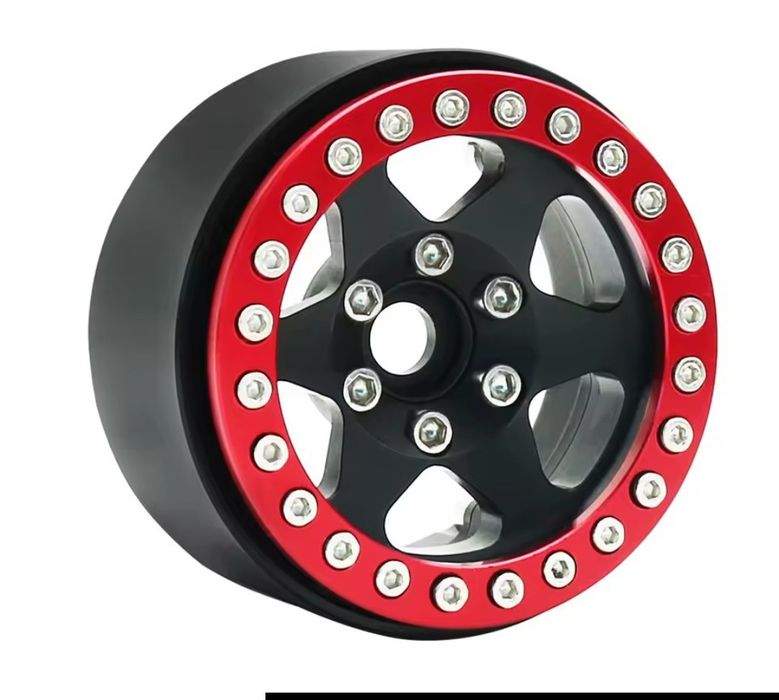 1.9" 4 aluminiowe felgi beadlock do modelu rc 1:10 Traxxas Axial Amewi Tamiya HPI MST