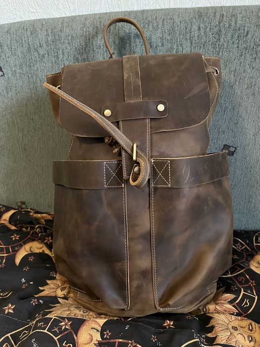 Рюкзак шкіряний,20