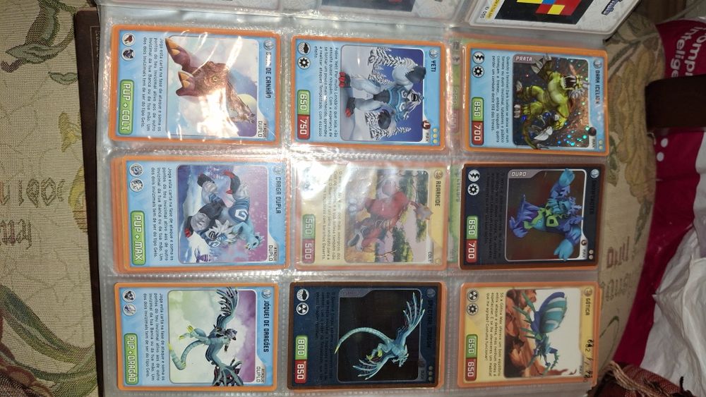 Invizimals nova aliança colecção cartas