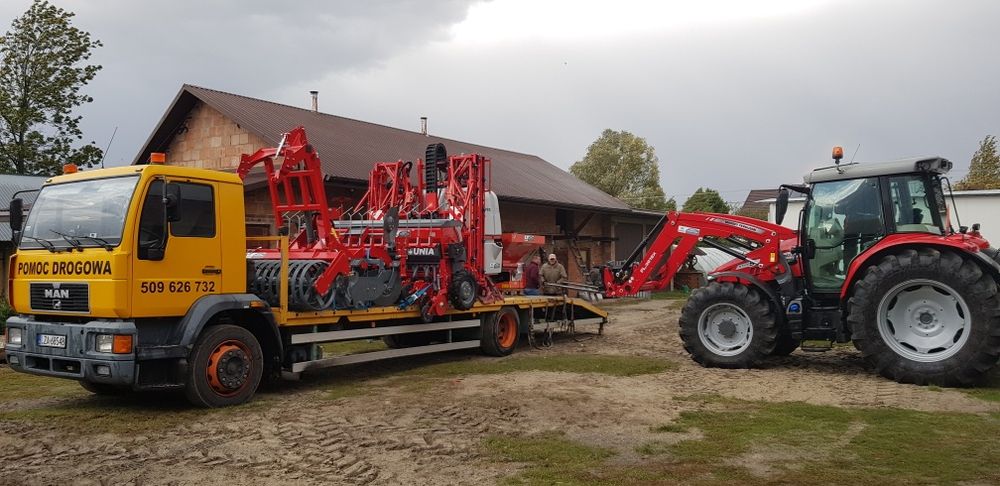 Laweta autolaweta transport holowanie pomoc drogowa ciągnik turobin