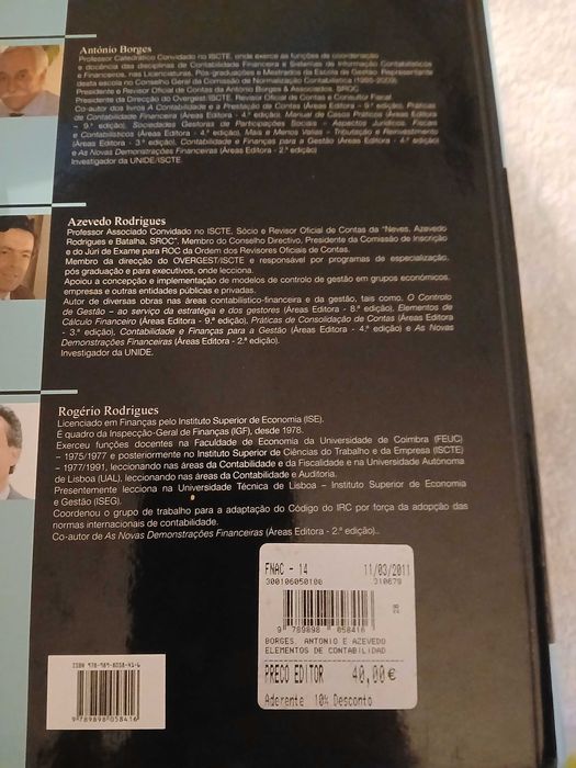 Elementos de contabilidade geral
