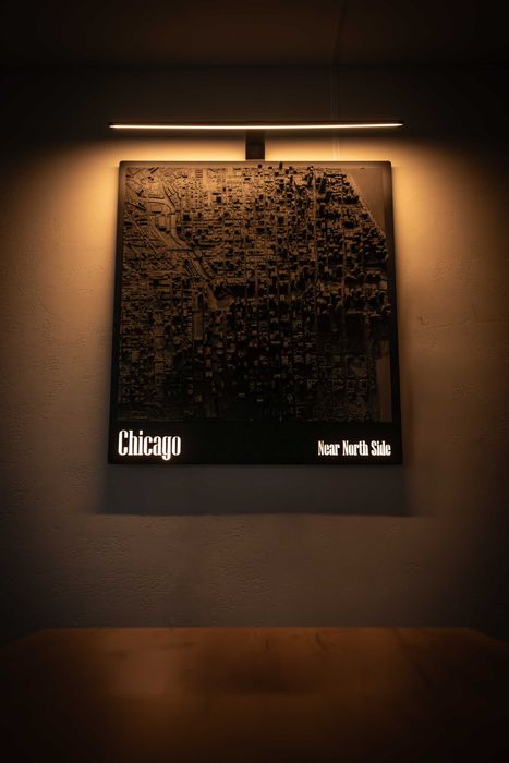 Unikatowy i stylowy obraz 3D Chicago – nowoczesna dekoracja ścienna