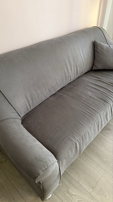 Szara kanpa sofa 4 osobowa biłgoraj szara kanap