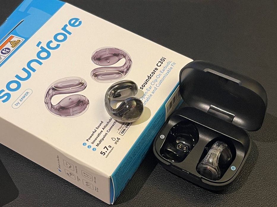 Soundcore C30i Auriculares sem fios abertos Bluetooth Clip