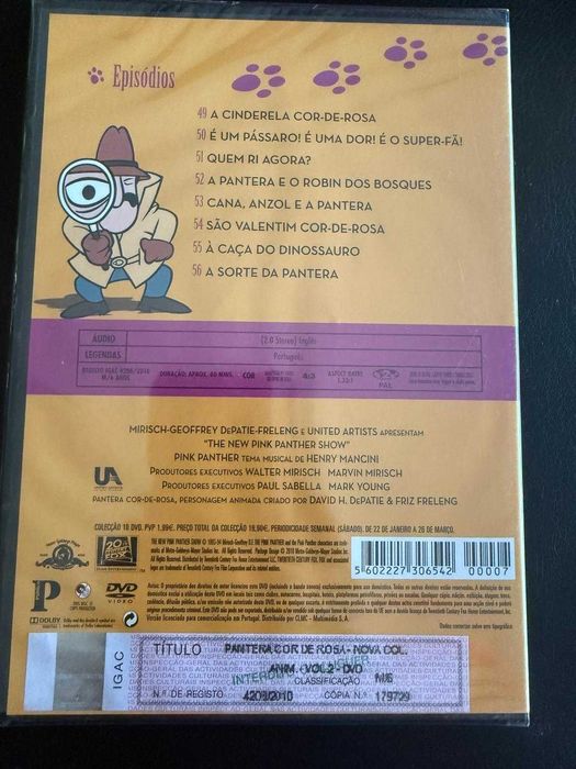 Pantera cor-de-rosa [Registo vídeo], vol. 7