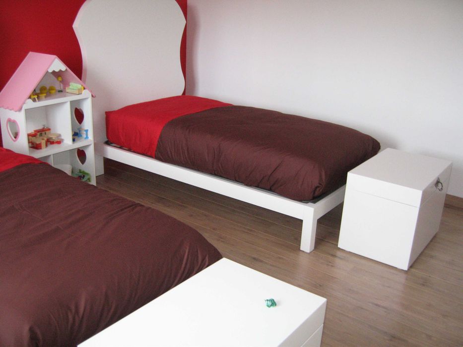 cama solteiras com colchao