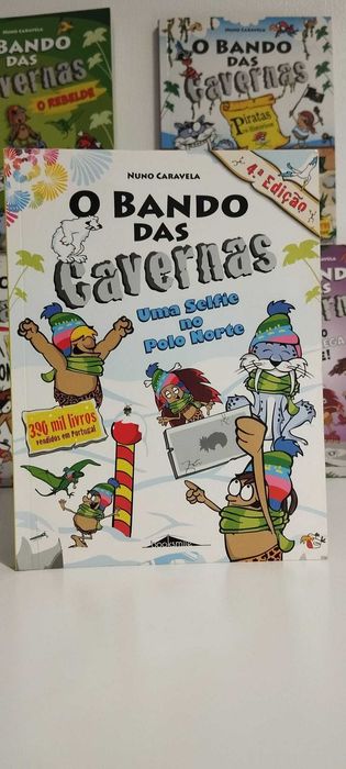 O Bando Das Cavernas - vários títulos - COMO NOVOS!!!