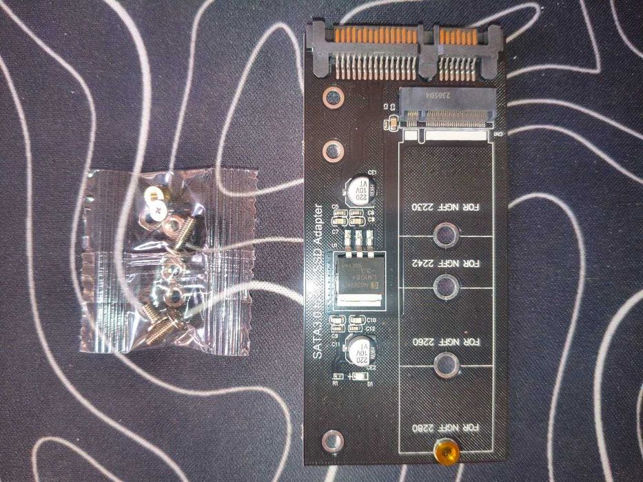 Адаптер M2 SATA SSD на 2,5 SATA