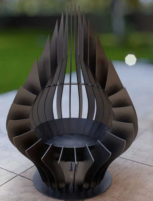 Palenisko ogrodowe dekoracyjne, ognisko