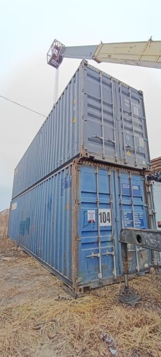 40 футов (тонн) контейнер морской ВЫСОКИЙ (HC, HIGHT CUB, ХАЙ КЬЮБ)