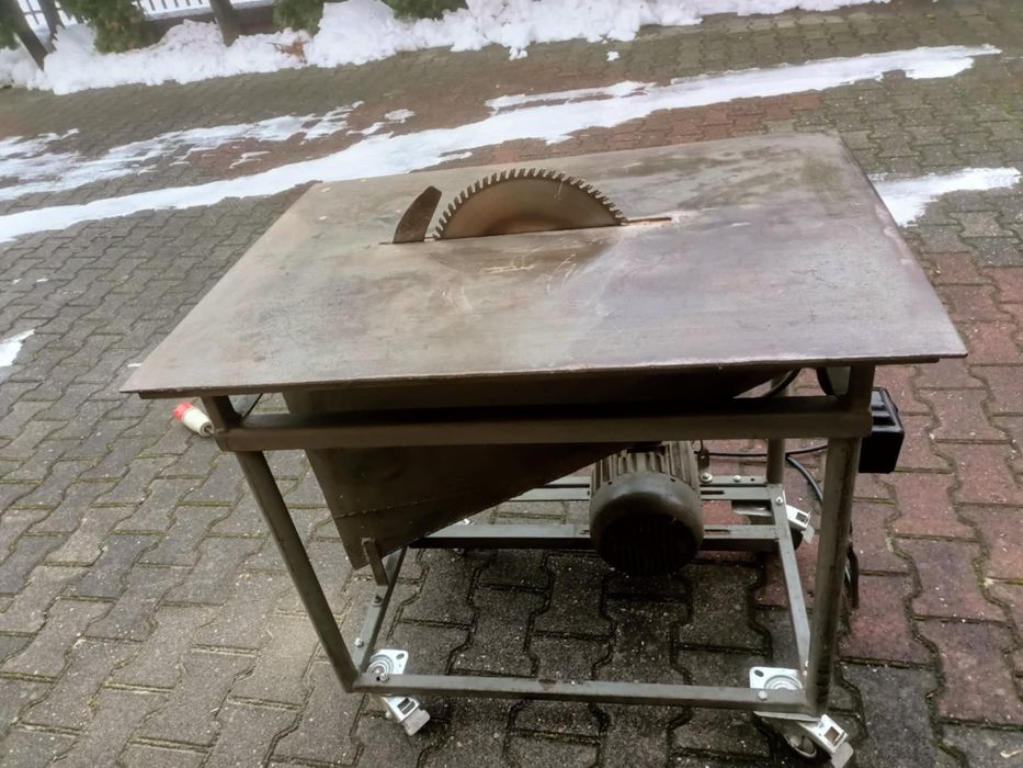 Piła tarczowa, krajzega na siłę