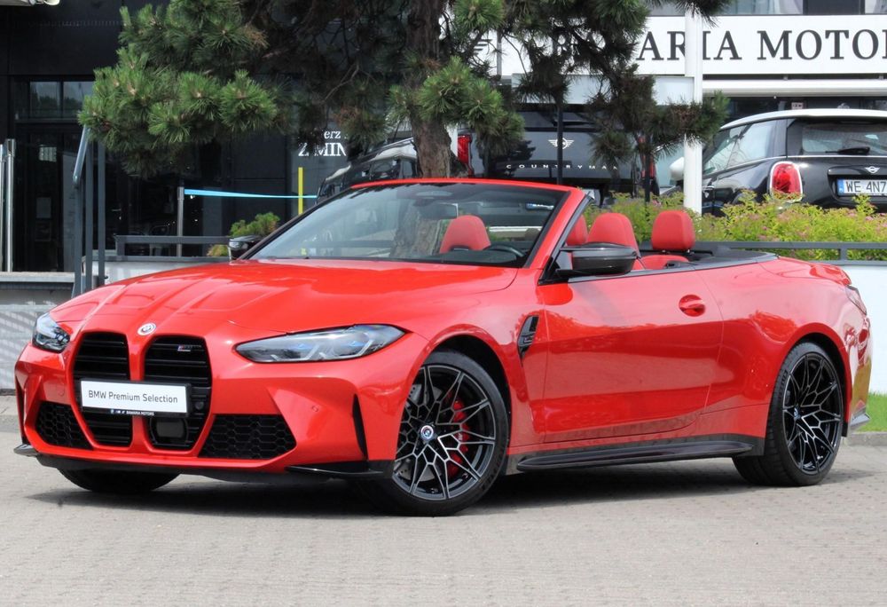 BMW M4 Cabrio/Laser Light/HeadUp/Tapicerka Individual Fiona Red/FV23