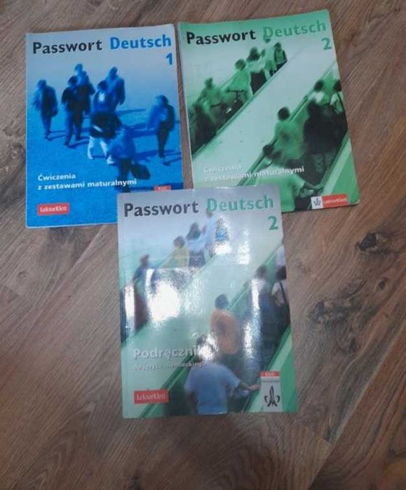 Język niemiecki książki do języka niemieckiego 5 sztuki liceum