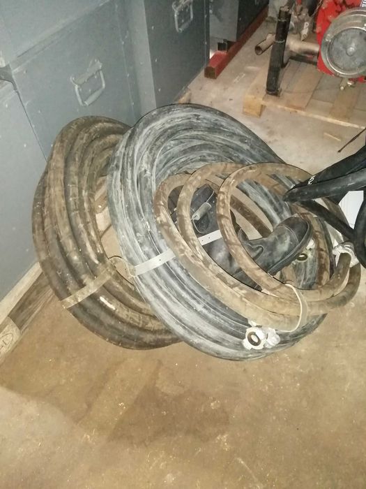 Rolos de mangueira compressor