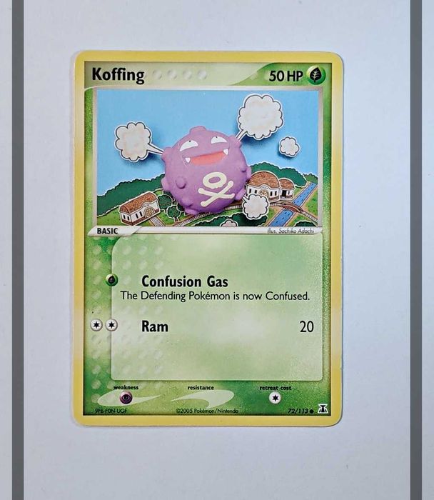 Koffing 72/113 DS Pokemon ENG-LP