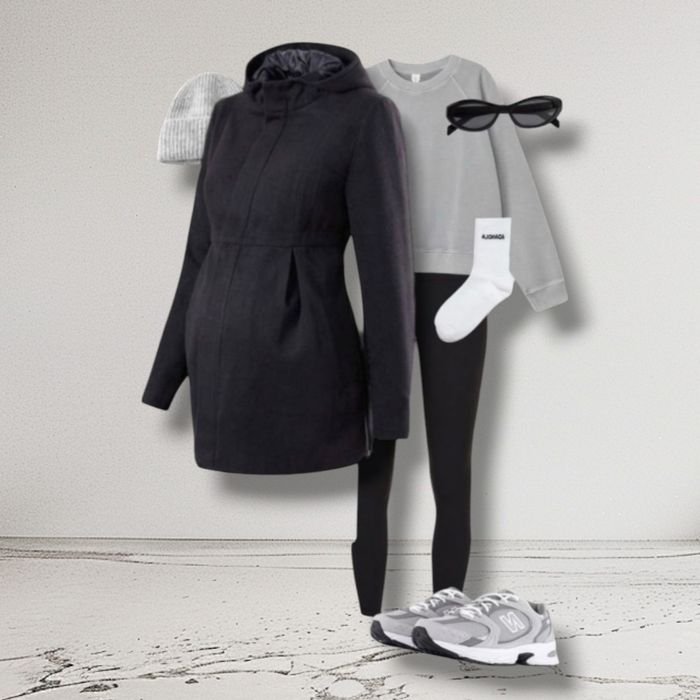 Płaszcz ciążowy r52