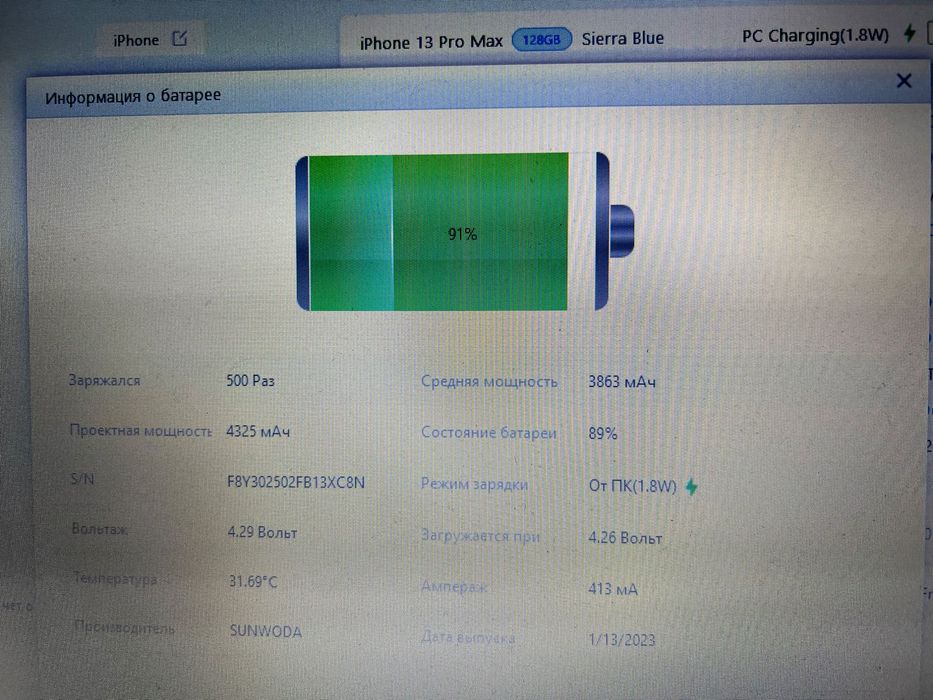 Оригинальные аккумуляторы Iphone 12pro max/13pro max/14 pro max